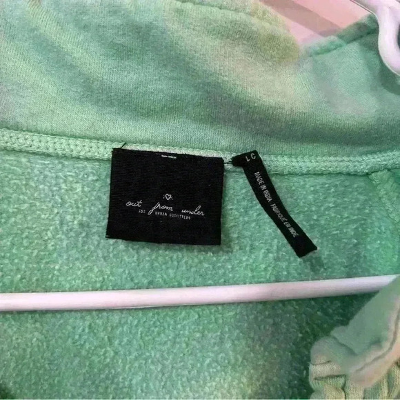 Urban Outfitters Out From Under Pullover Green Oversized Sweater Size Large - Picture 4 of 6